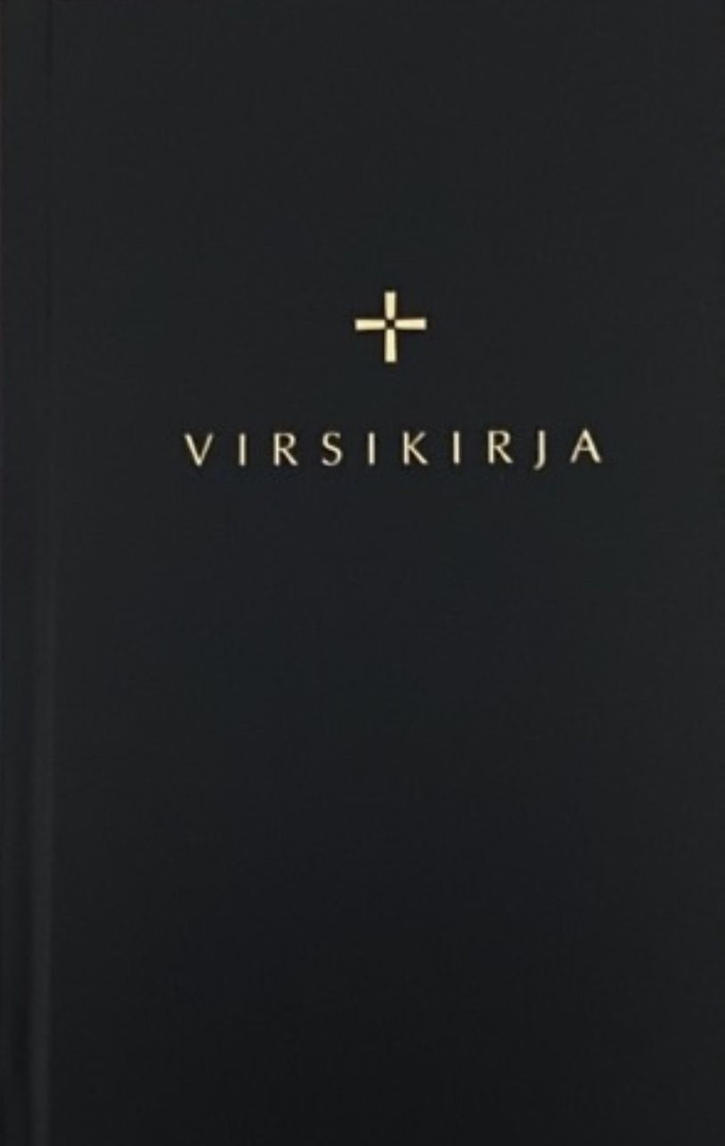 Virsikirja (kirkkovirsikirja, musta, kovakantinen)